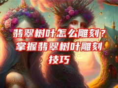 翡翠樹葉怎么雕刻？掌握翡翠樹葉雕刻技巧